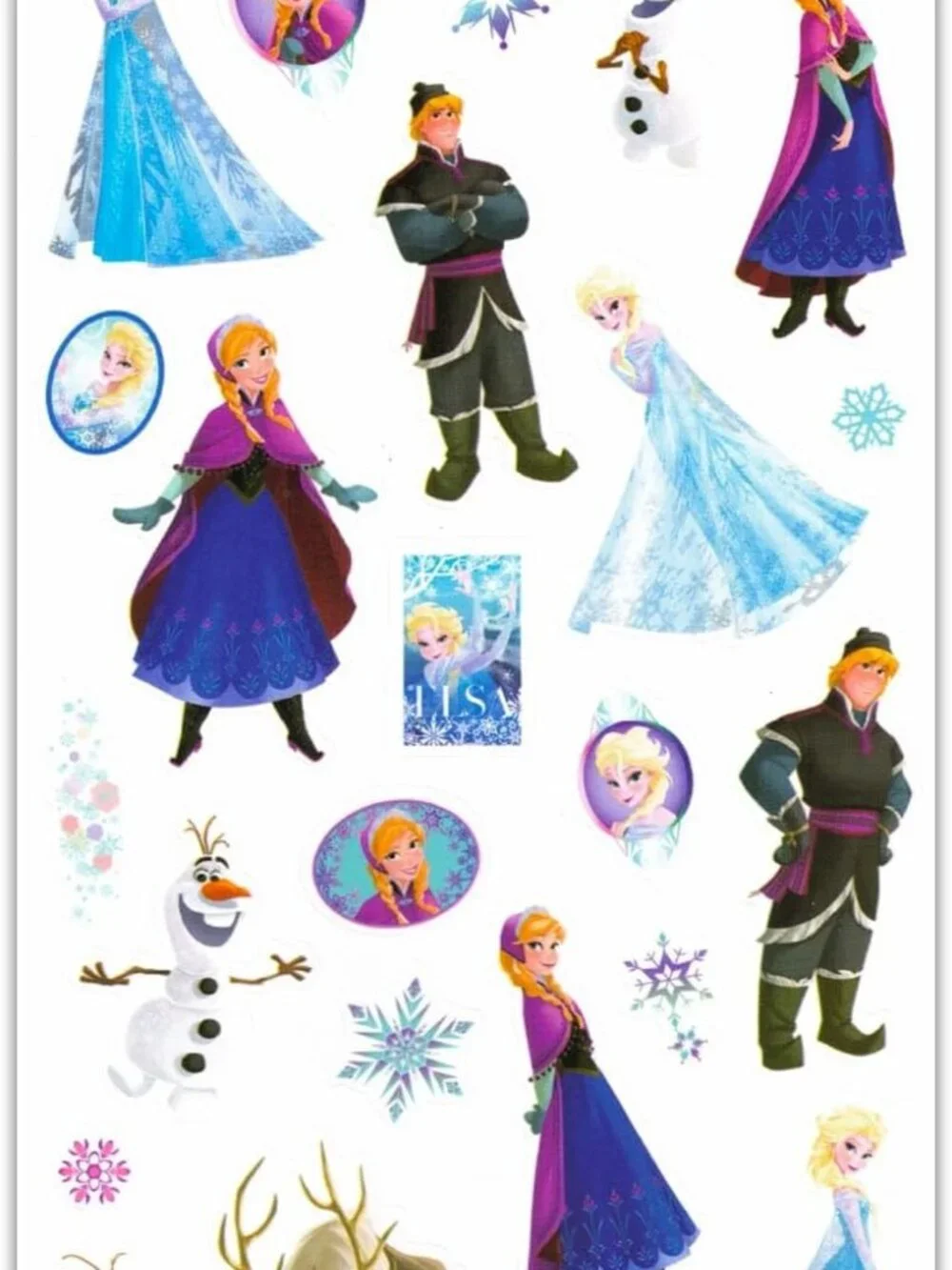Disney Frozen Anna Elsa Backpack School Supplies Set 16